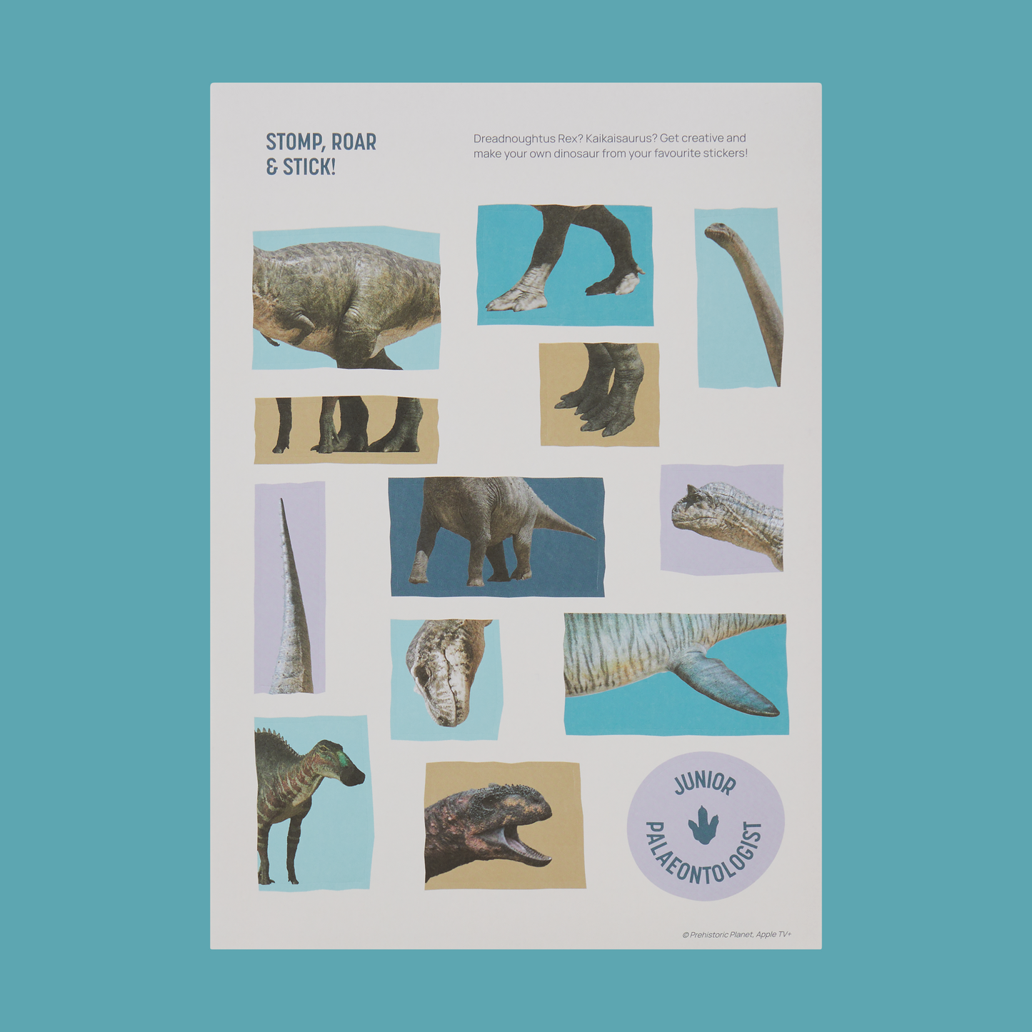 Prehistoric Planet: Discovering Dinosaurs activity book