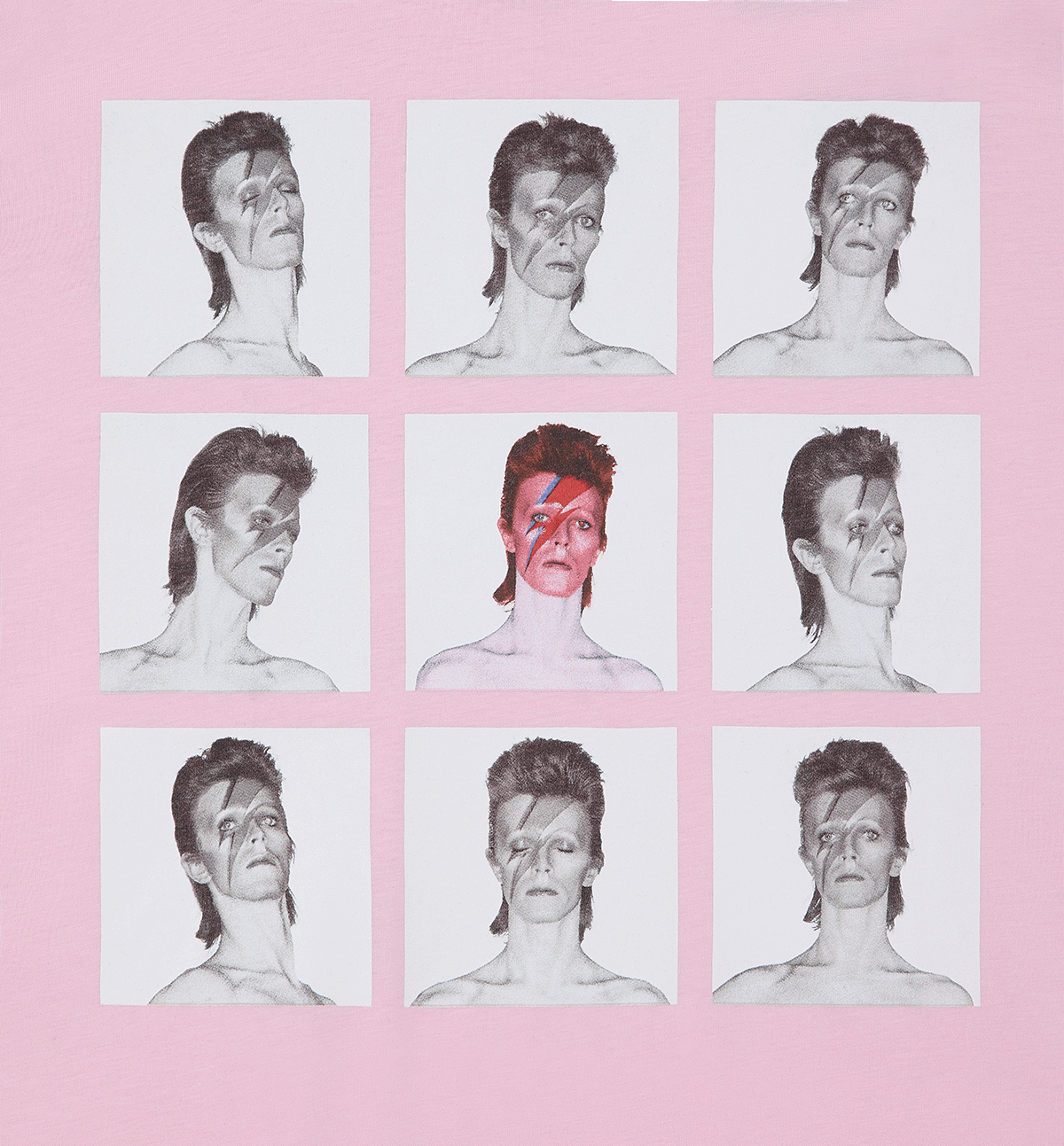 Aladdin Sane tee (pink)