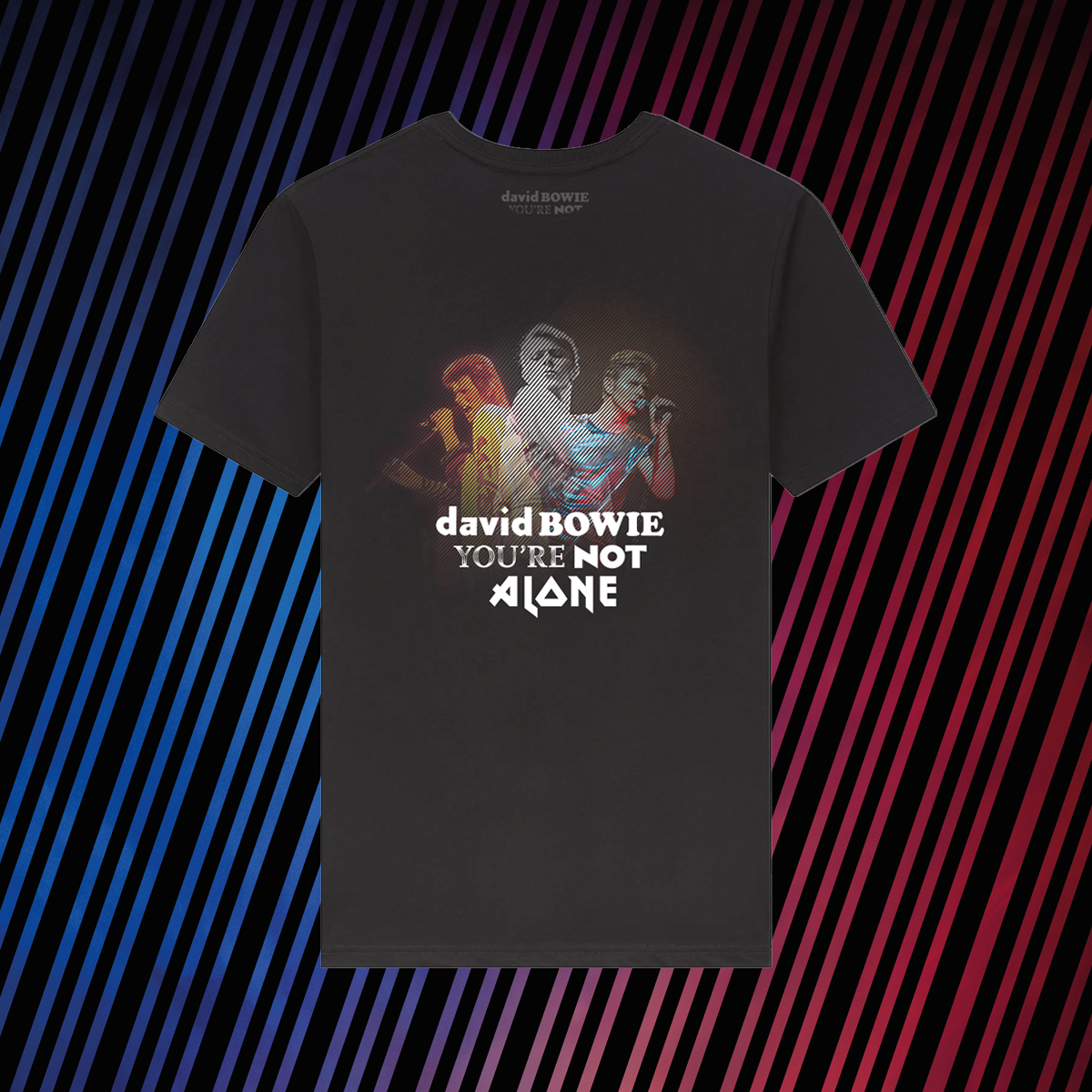 David Bowie: You're Not Alone fitted tee