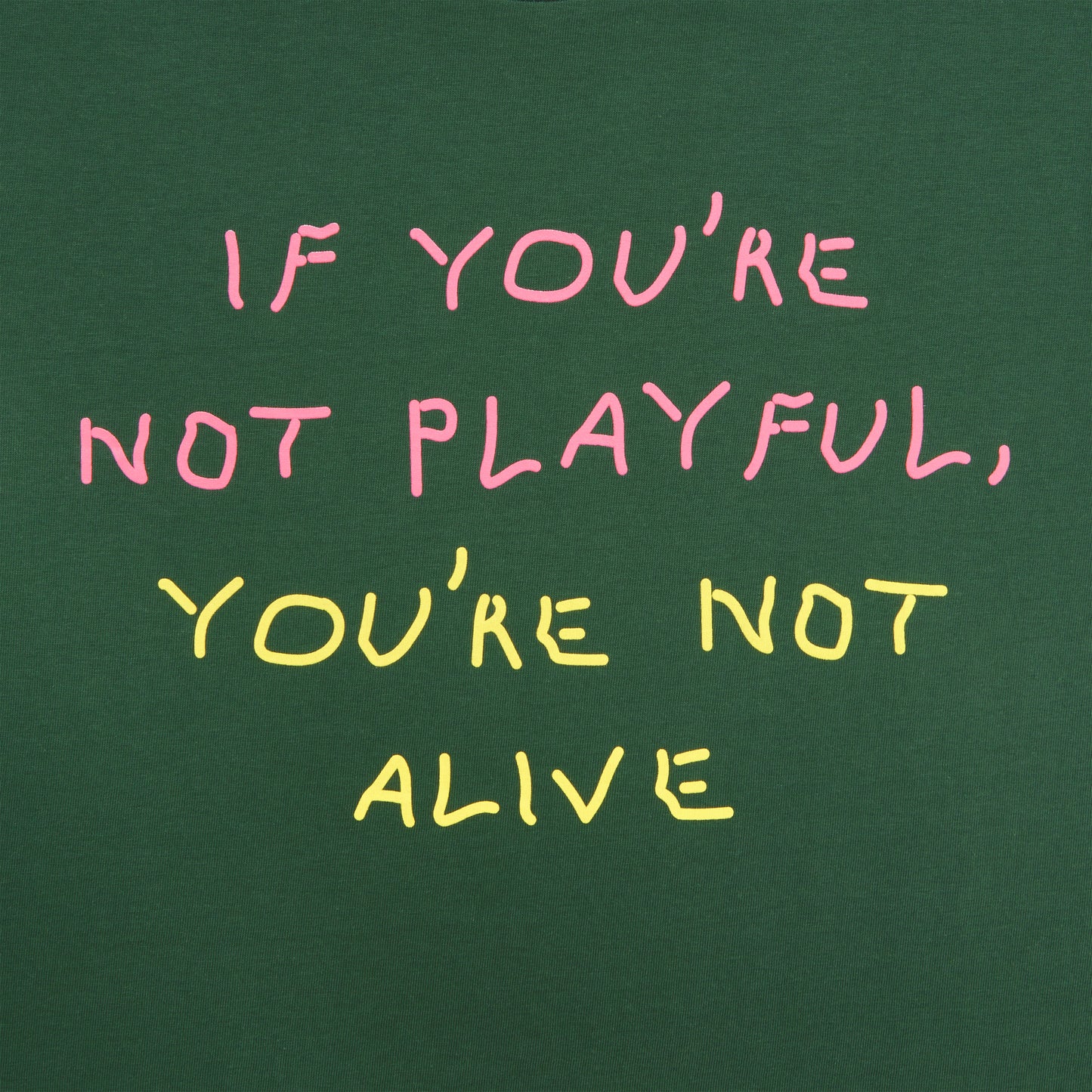 'If You're Not Playful' t-shirt