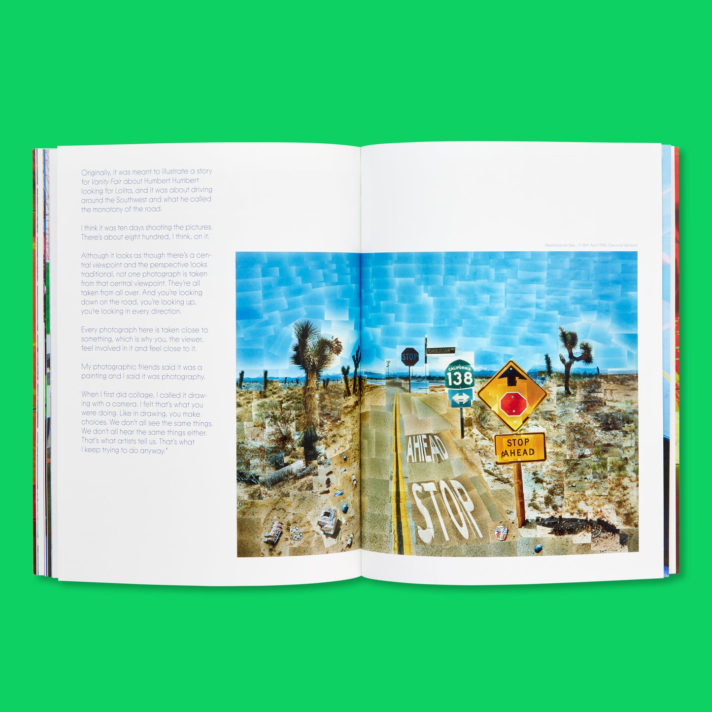 David Hockney Bigger & Closer (not smaller & further away) programme