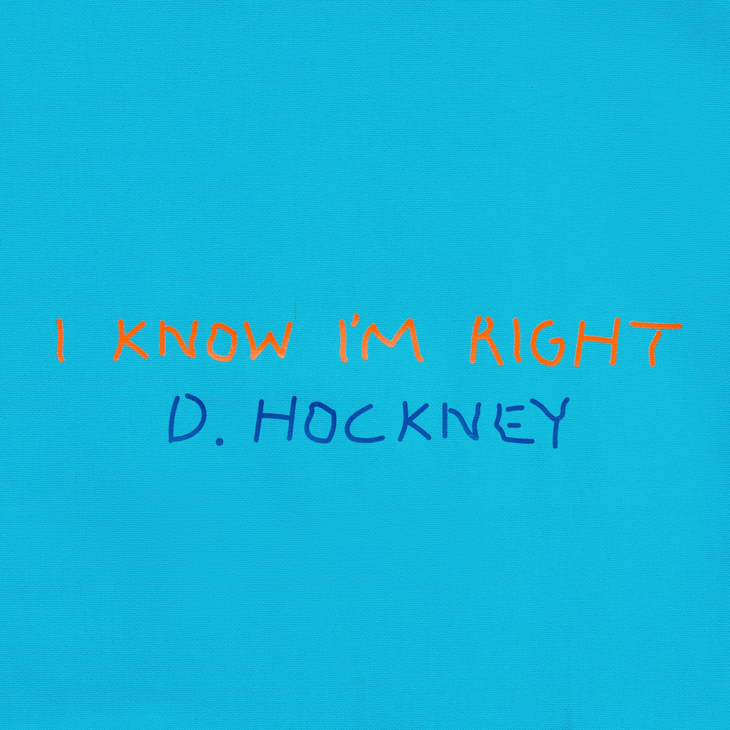 'I Know I'm Right' tote bag