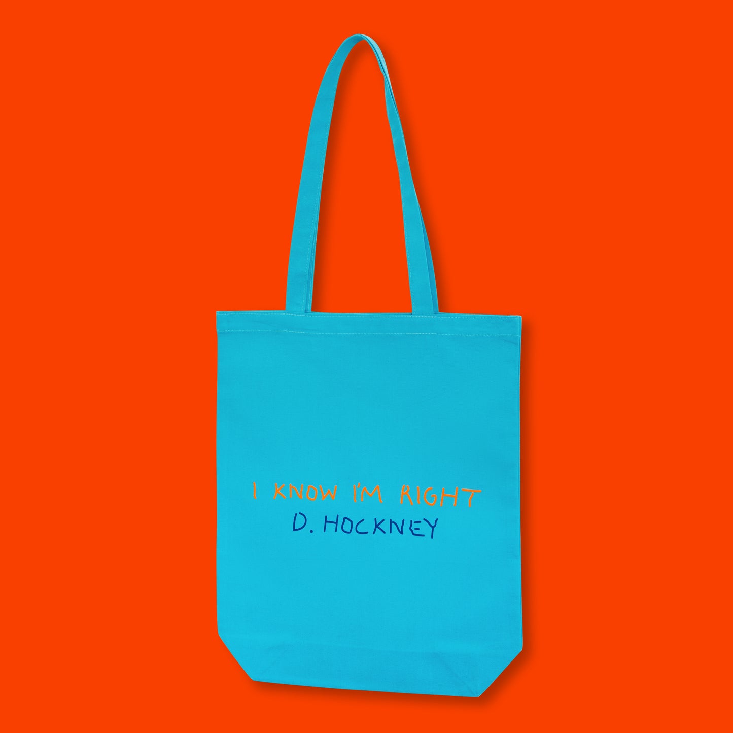 'I Know I'm Right' tote bag