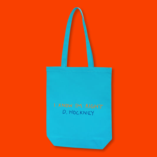 'I Know I'm Right' tote bag