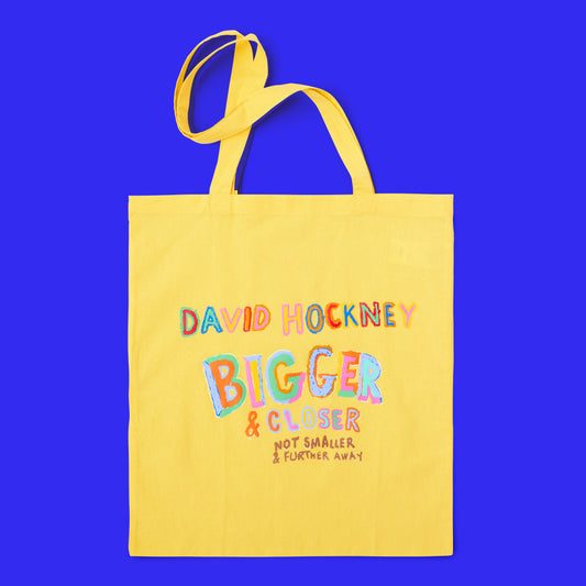 Bigger & Closer tote bag