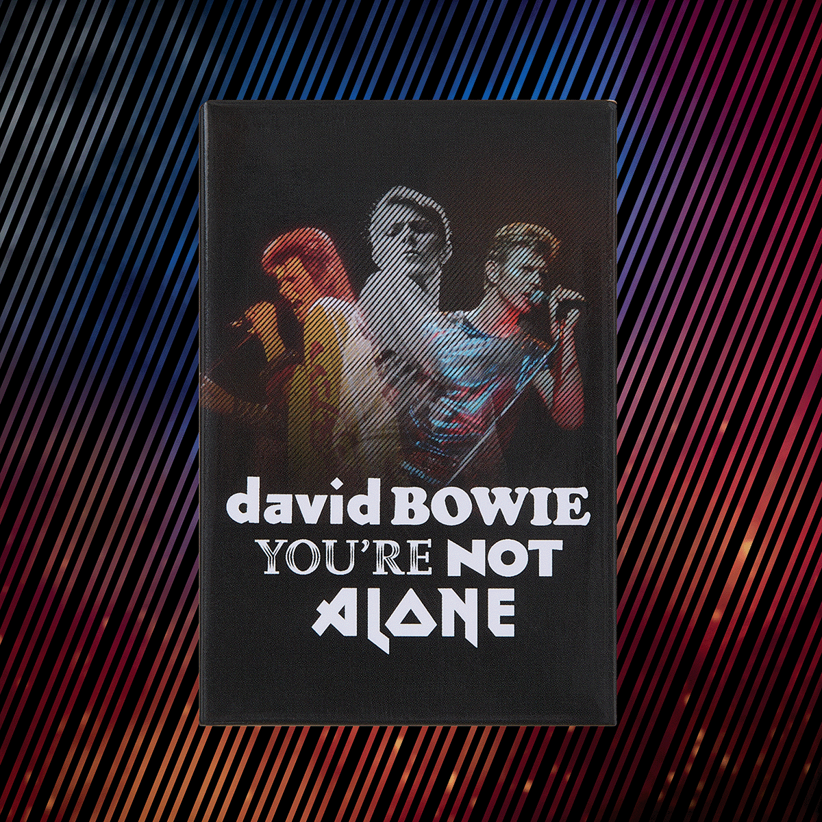 David Bowie You're Not Alone magnet