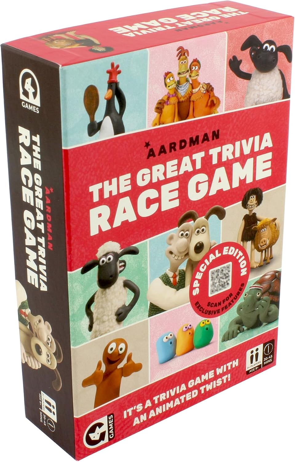 Aardman Trivia Great Race Game