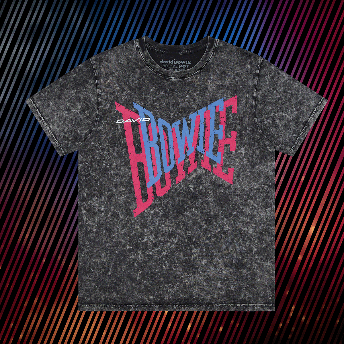 Bowie 80s Logo tee