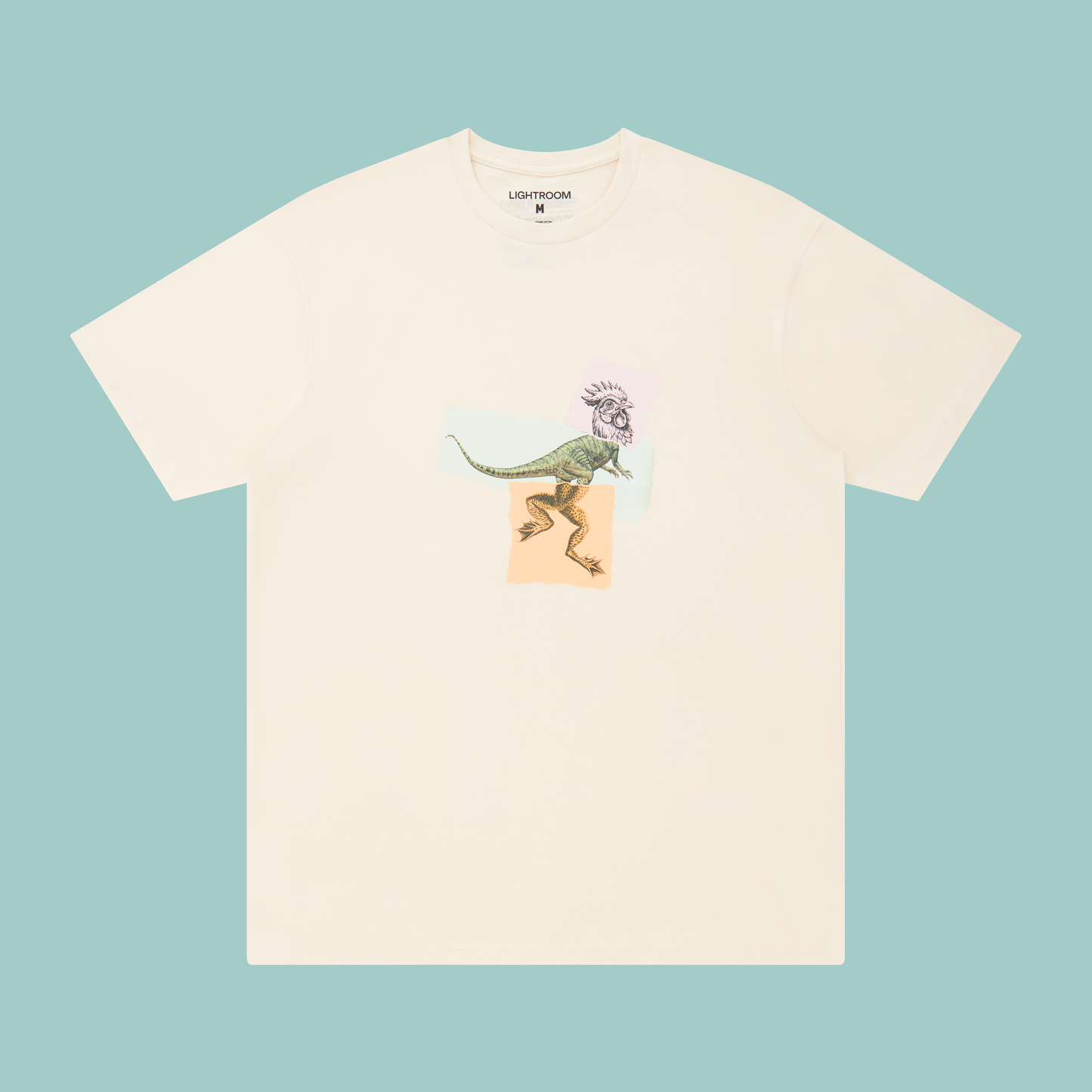 Exquisite Chicken tee (ecru)