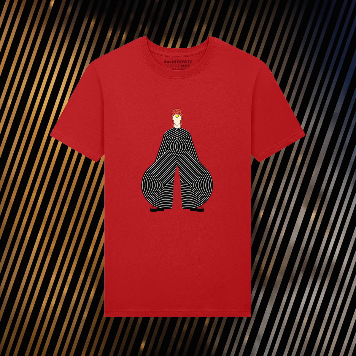 Suit tee (red)