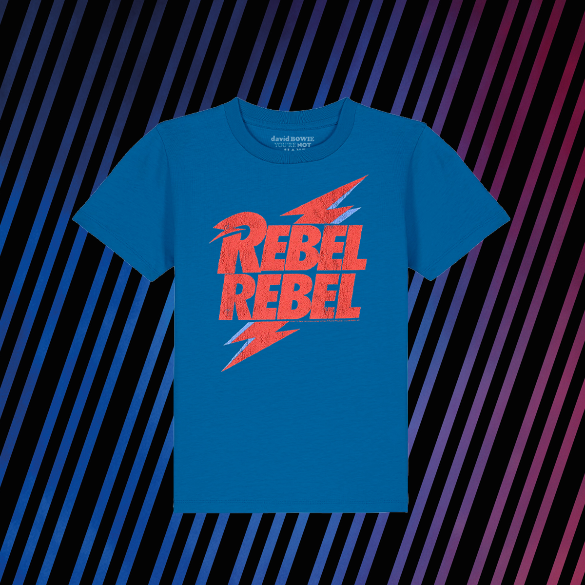 Rebel Rebel kids tee (blue)