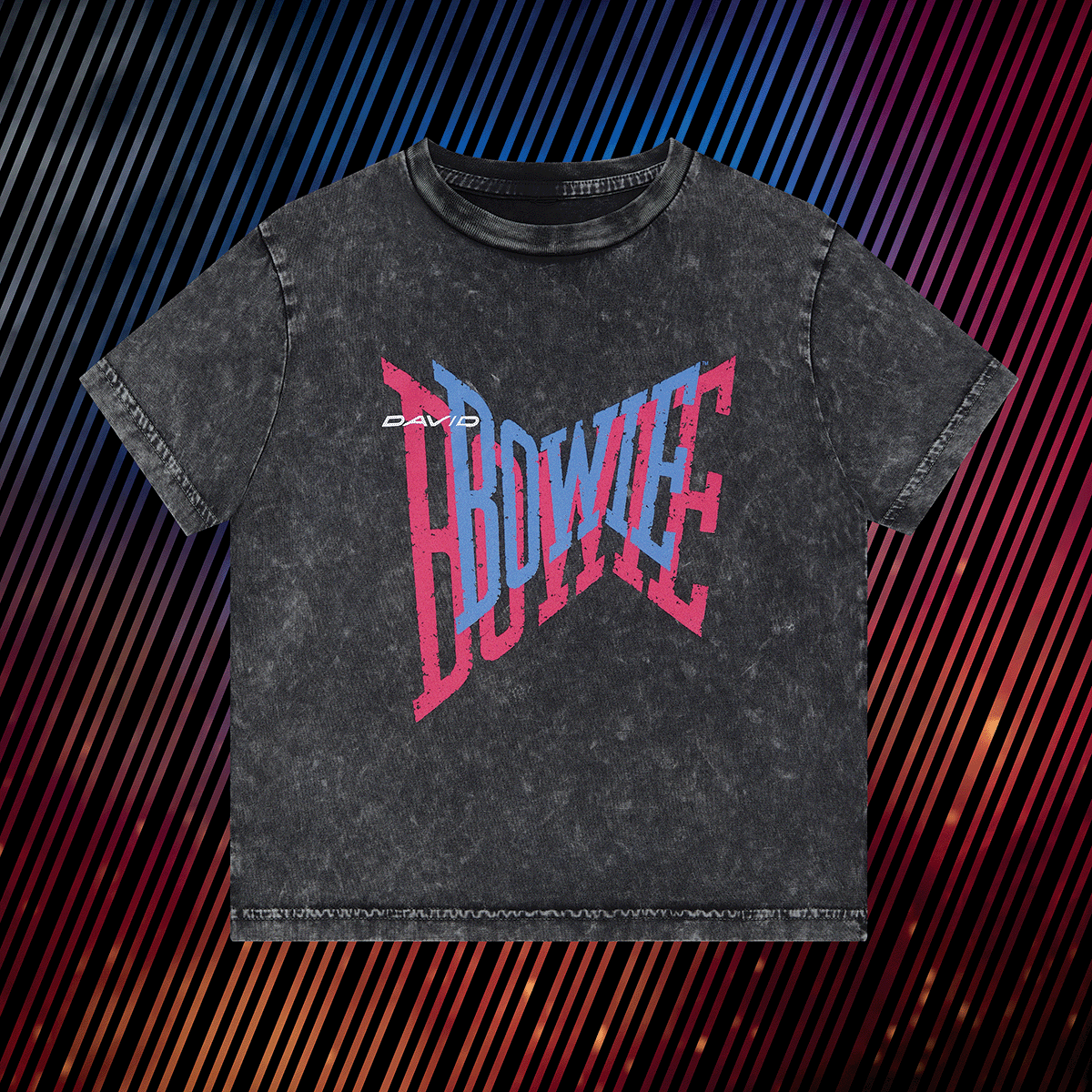 Bowie 80s Logo kids tee