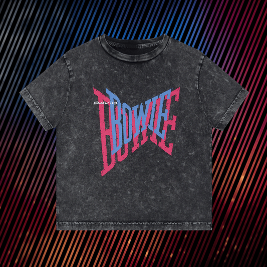 Bowie 80s Logo kids tee