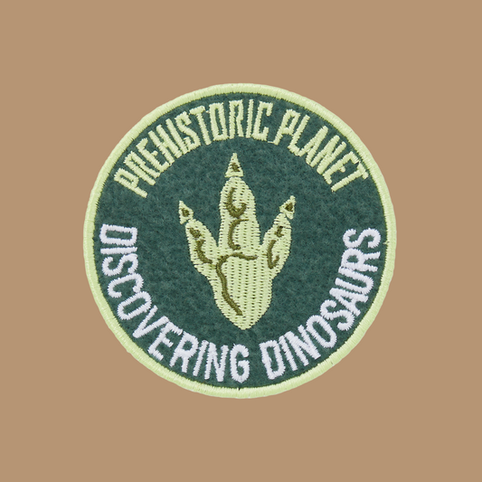 Prehistoric Planet: Discovering Dinosaurs patch (green)