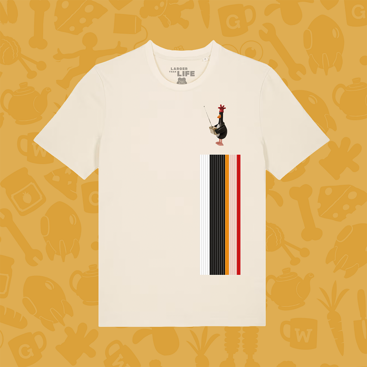 Feathers Clay Tee