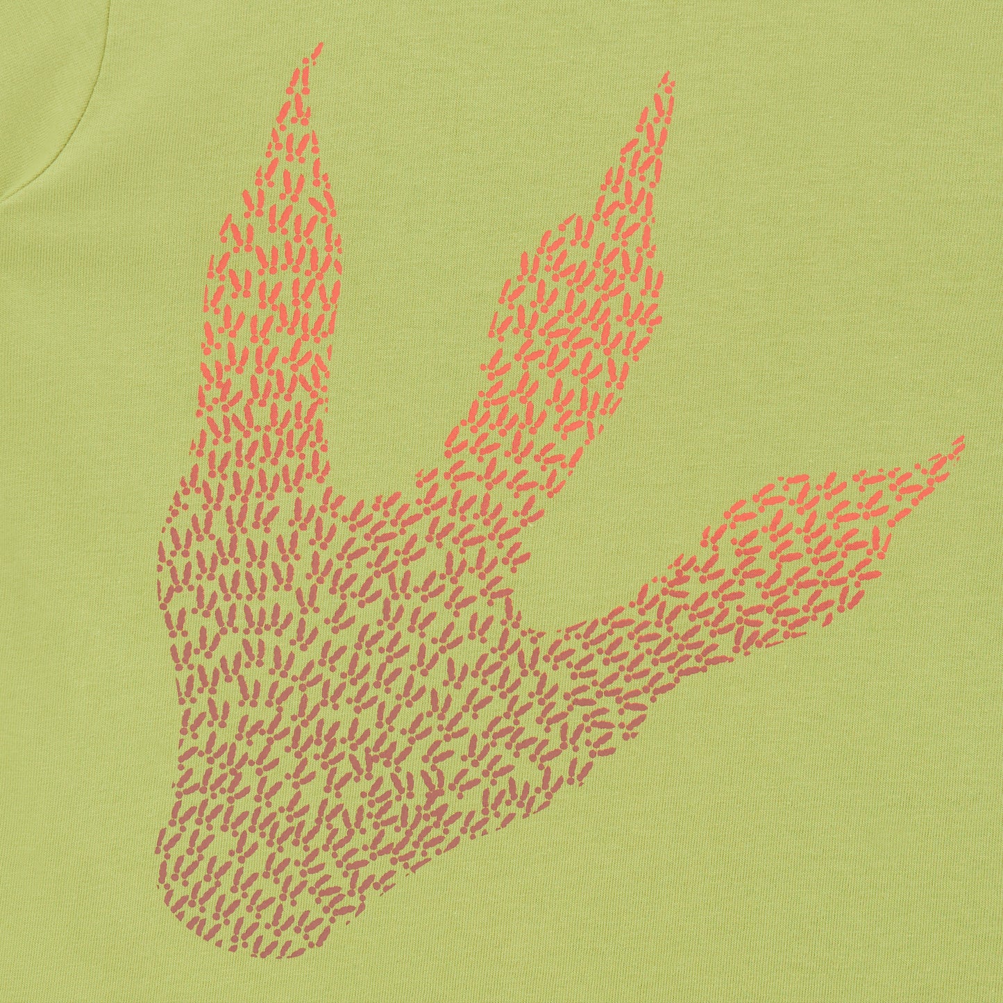 Footprint kids tee (green)