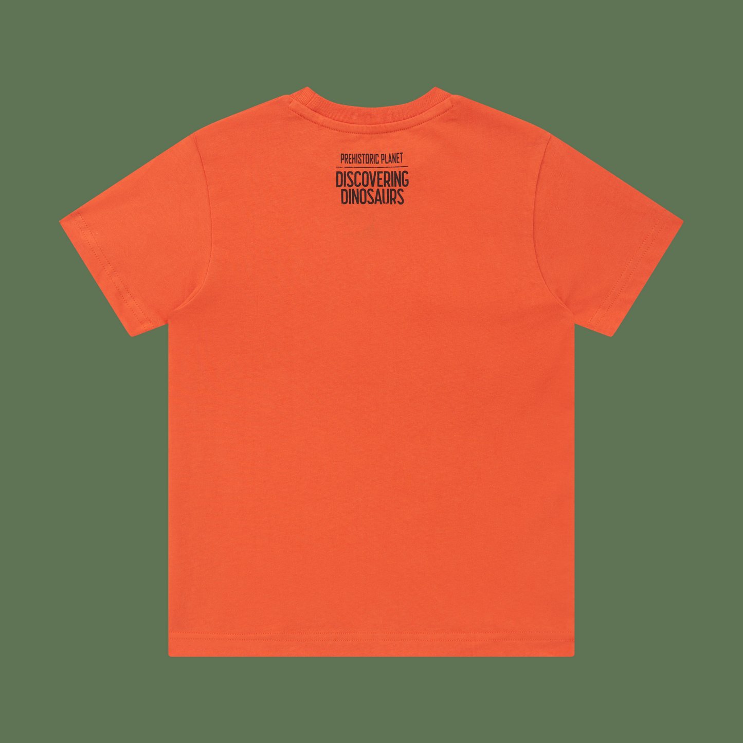 Footprint kids tee (orange)