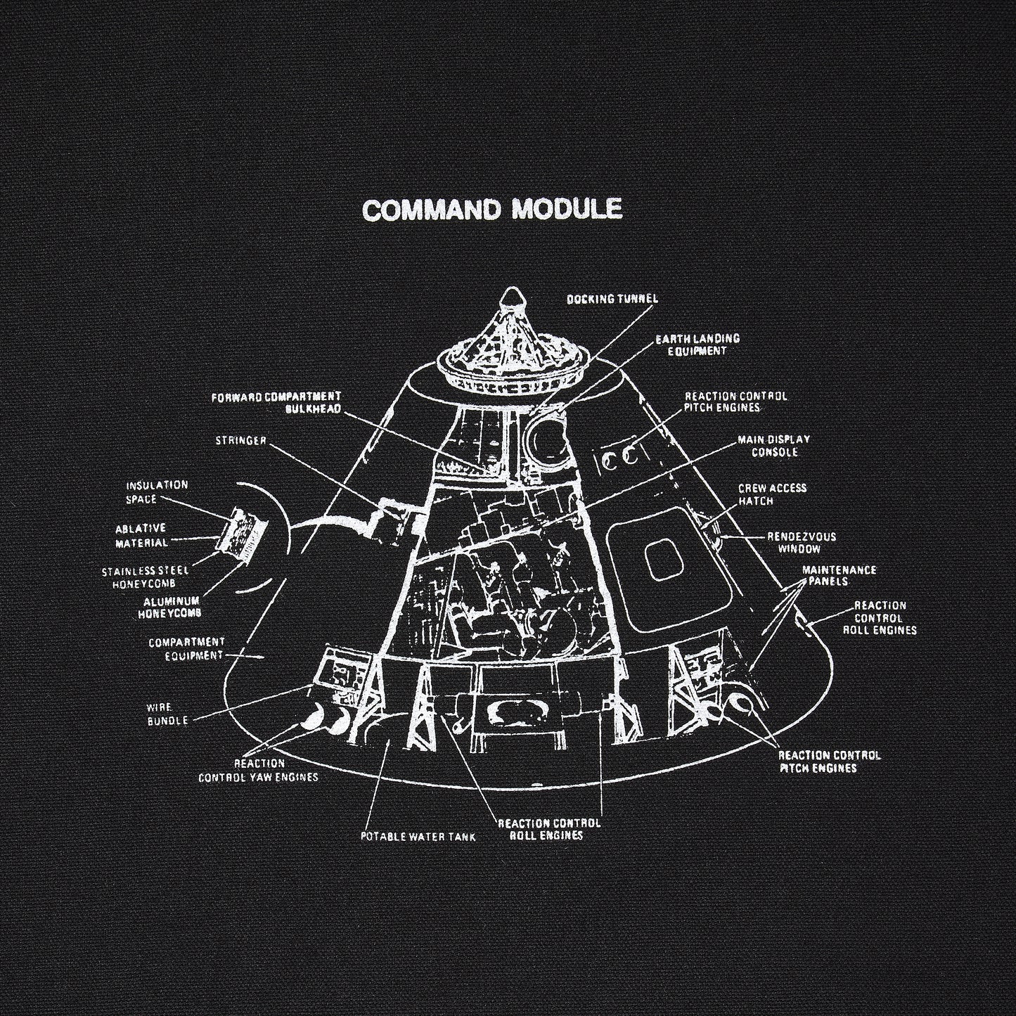 Command Module tote bag