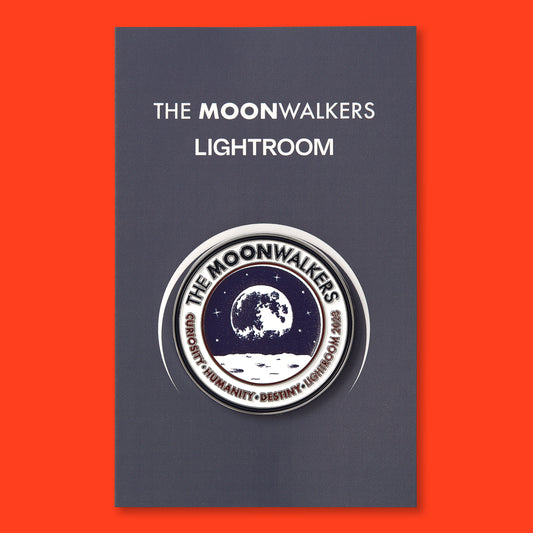 The Moonwalkers enamel pin