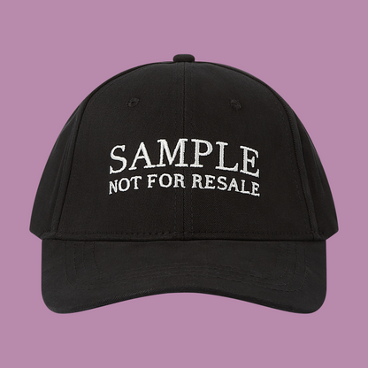 Sample: Not for Resale cap