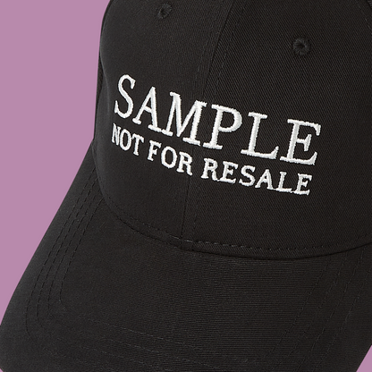 Sample: Not for Resale cap