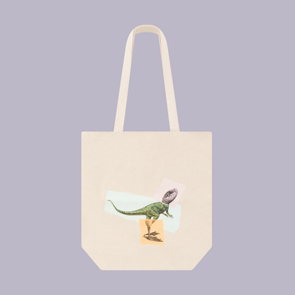 Exquisite Tortoise tote (ecru)