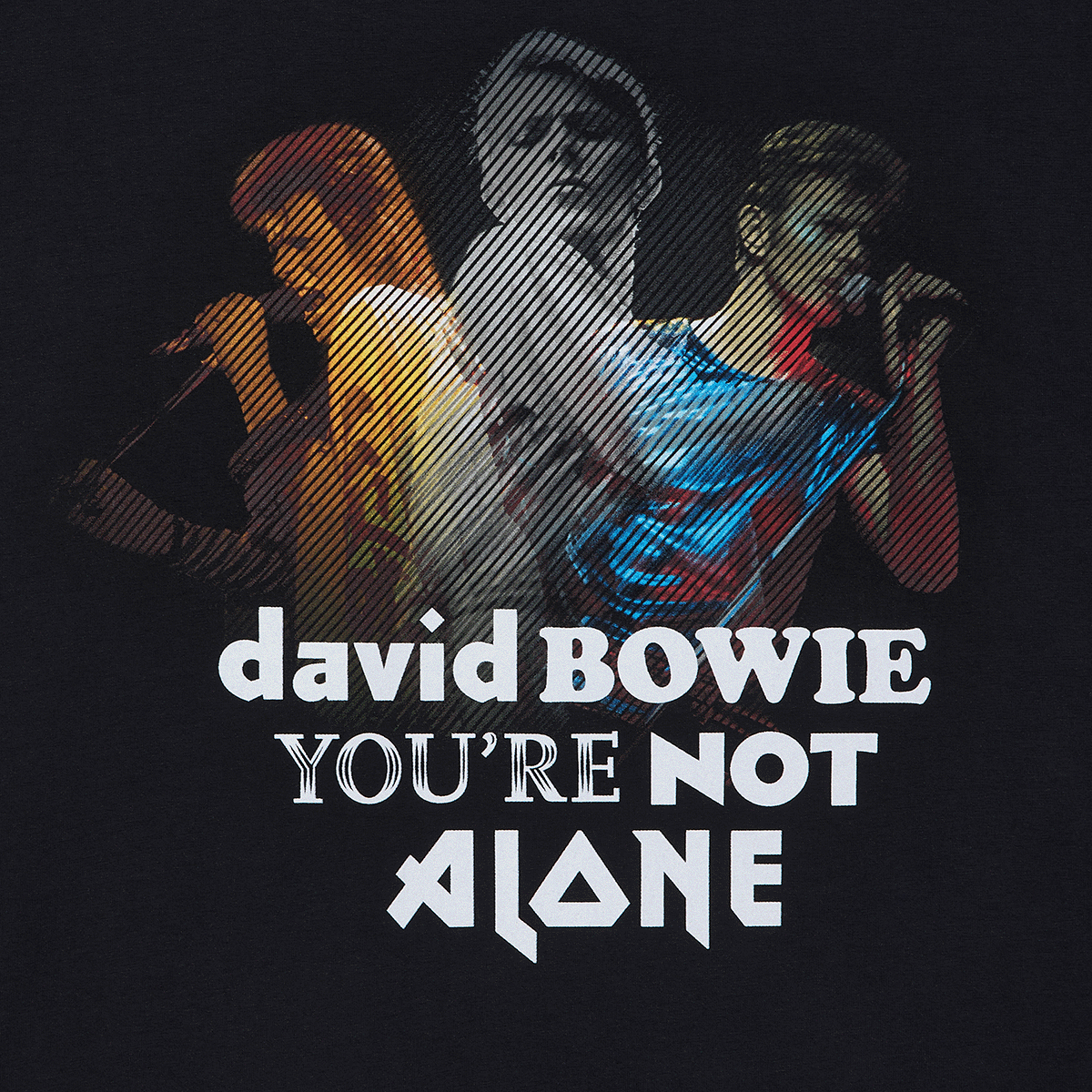 David Bowie: You're Not Alone tee