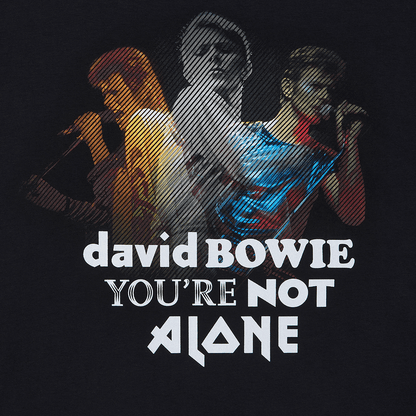 David Bowie: You're Not Alone fitted tee