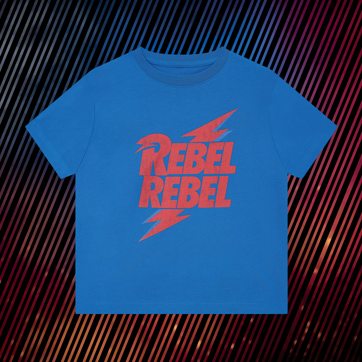 Rebel Rebel kids tee (blue)