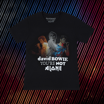 David Bowie: You're Not Alone fitted tee