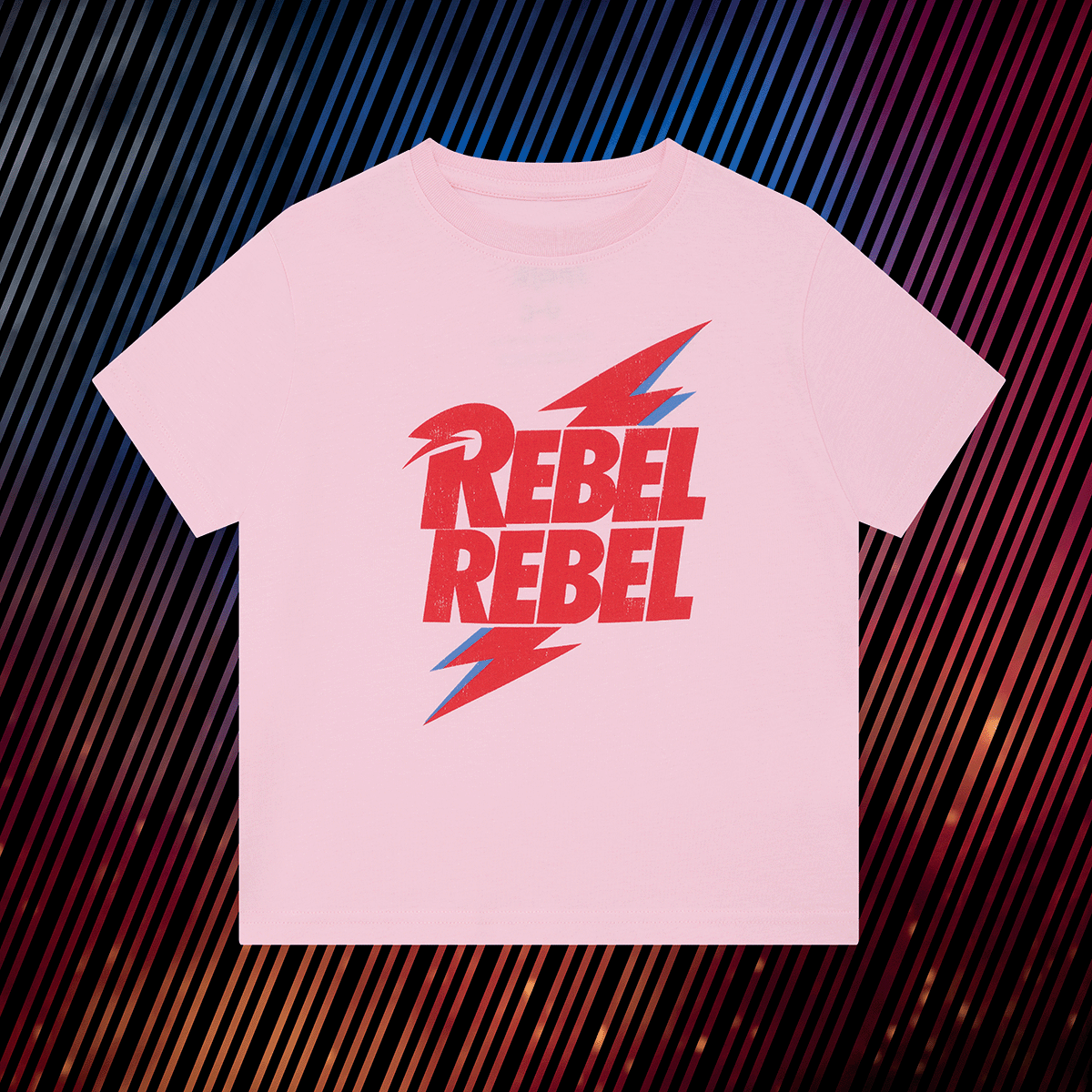 Rebel Rebel kids tee (pink)