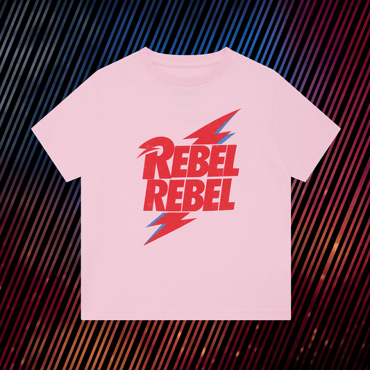 Rebel Rebel kids tee (pink)